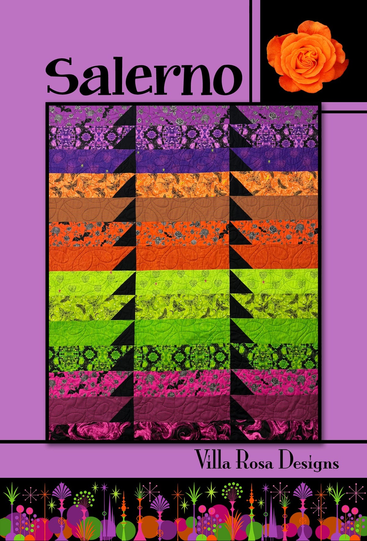 Salerno Quilt Pattern by Villa Rosa Designs