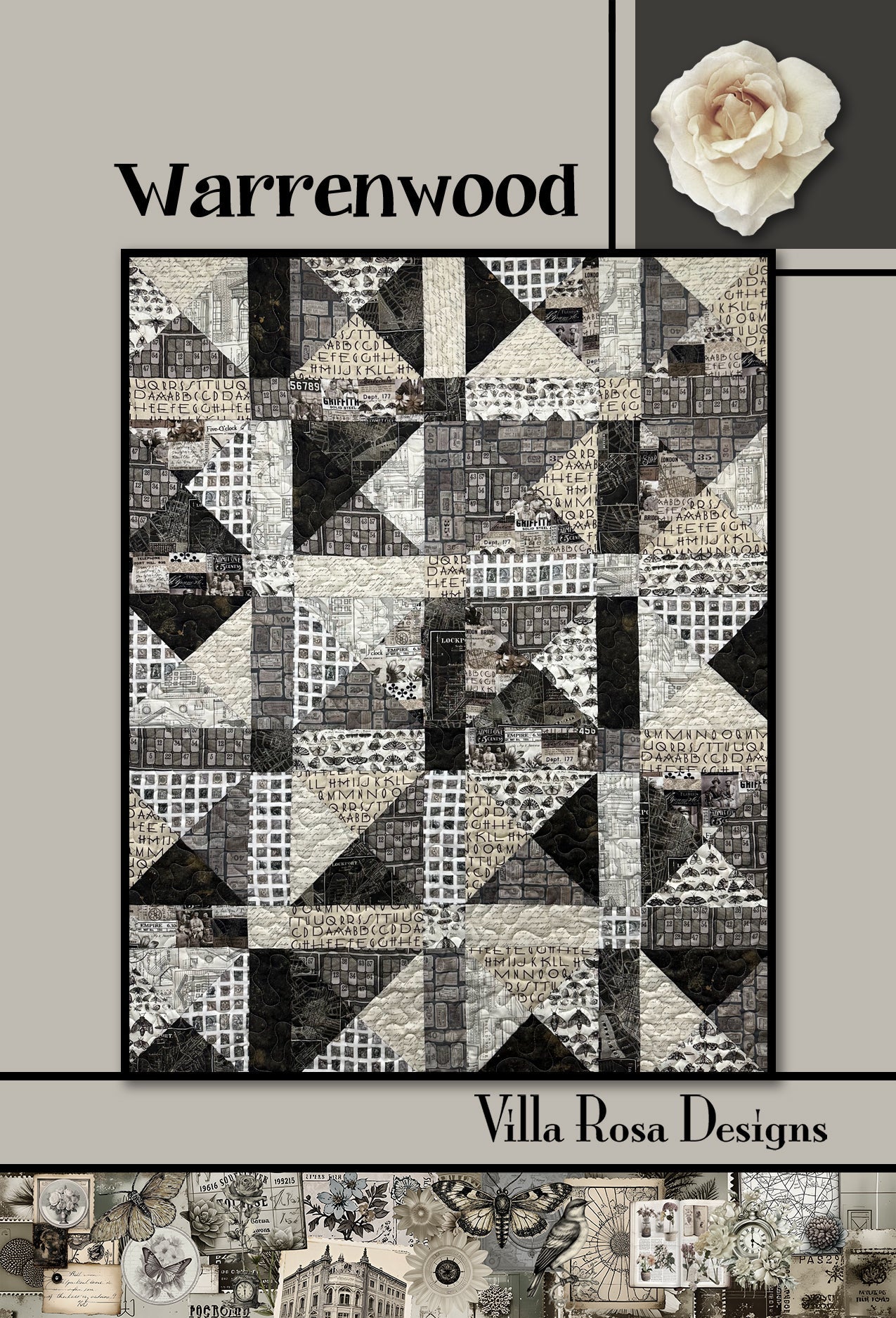 Warrenwood Quilt Pattern by Villa Rosa Designs