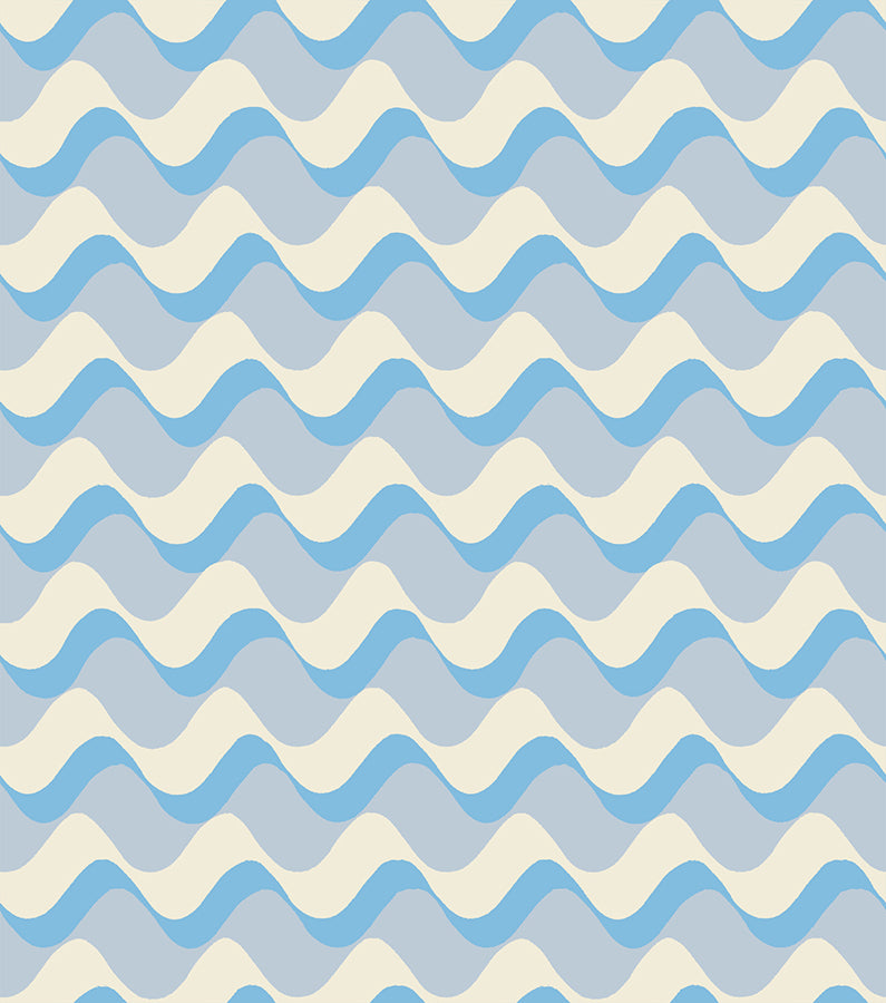 WATER BLUE Ripple from Water, A Collaborative Collection for Ruby Star Society