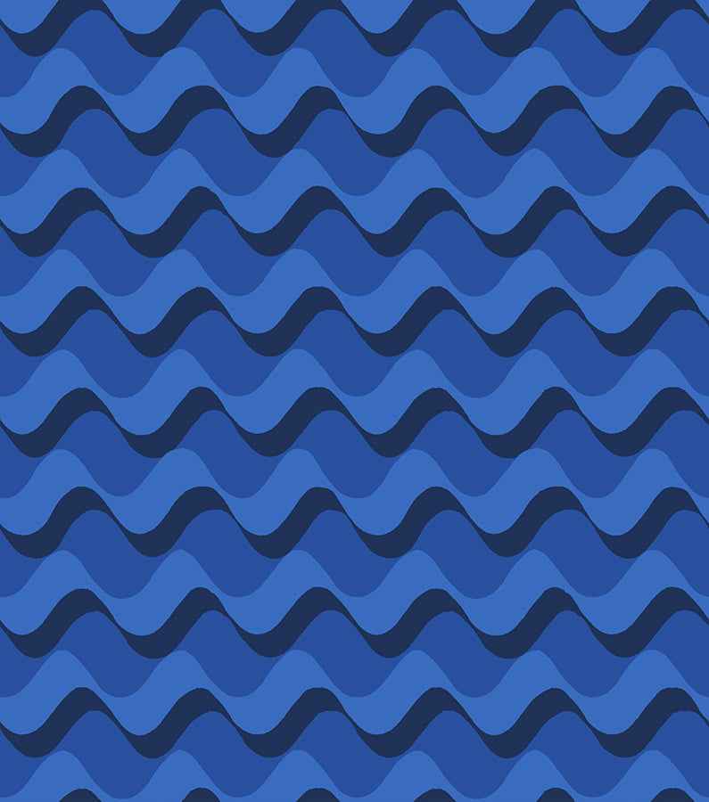 BLUE RIBBON Ripple from Water, A Collaborative Collection for Ruby Star Society