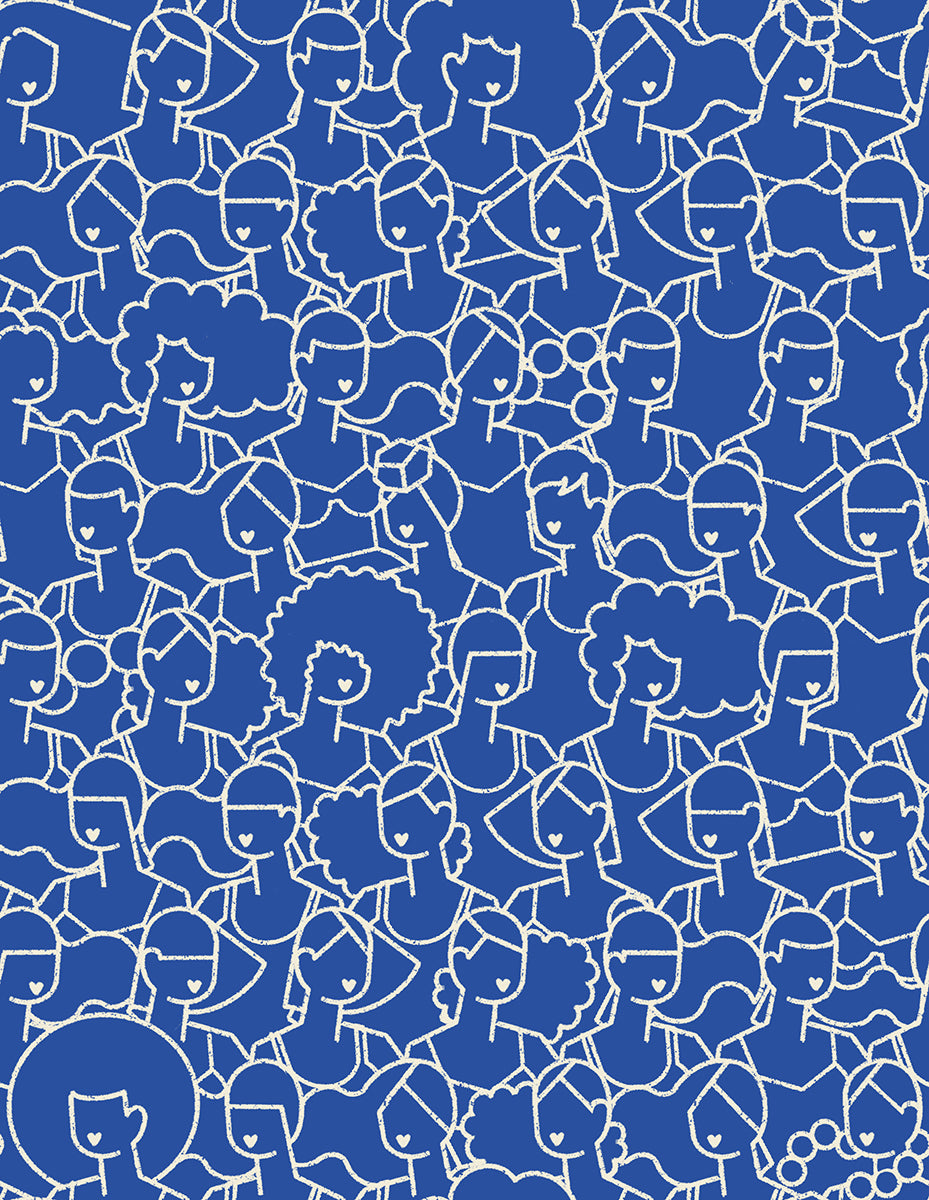 BLUE RIBBON Swim Parade from Water, A Collaborative Collection for Ruby Star Society