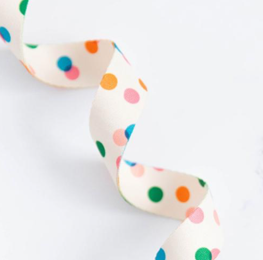 MULTI Spritz 1 inch Webbing from Stitch Supply Co. and Ruby Star Society