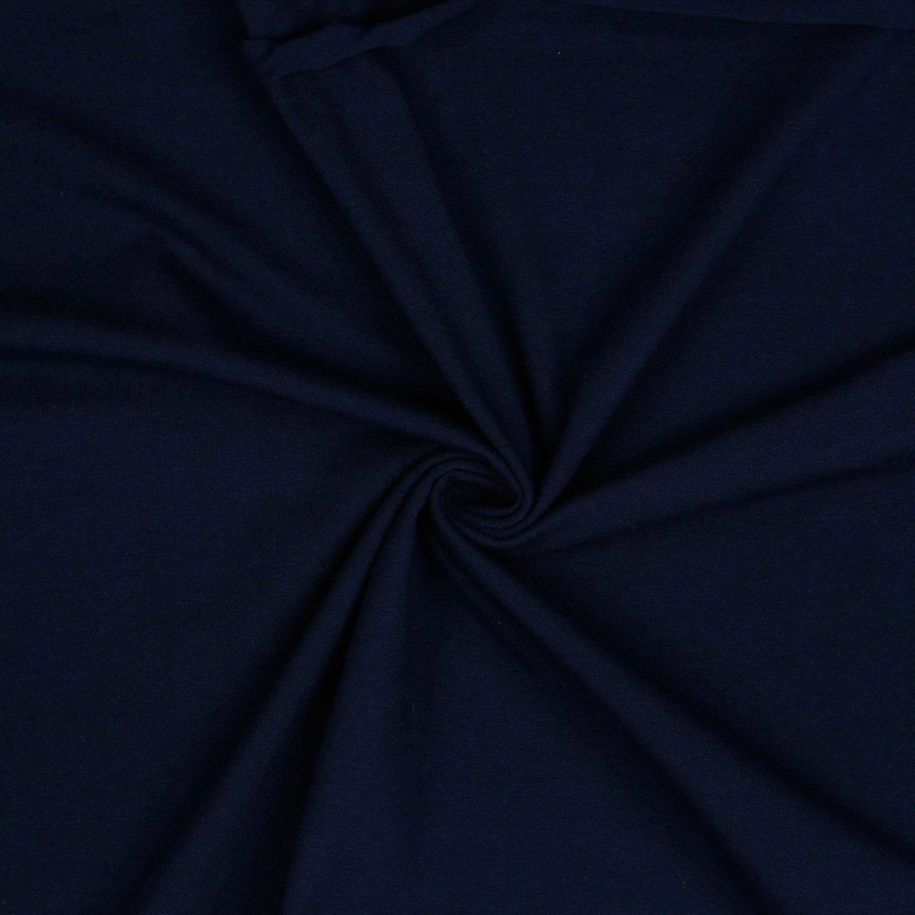 NAVY Organic Jersey Knit by Verhees Textiles 58" Wide