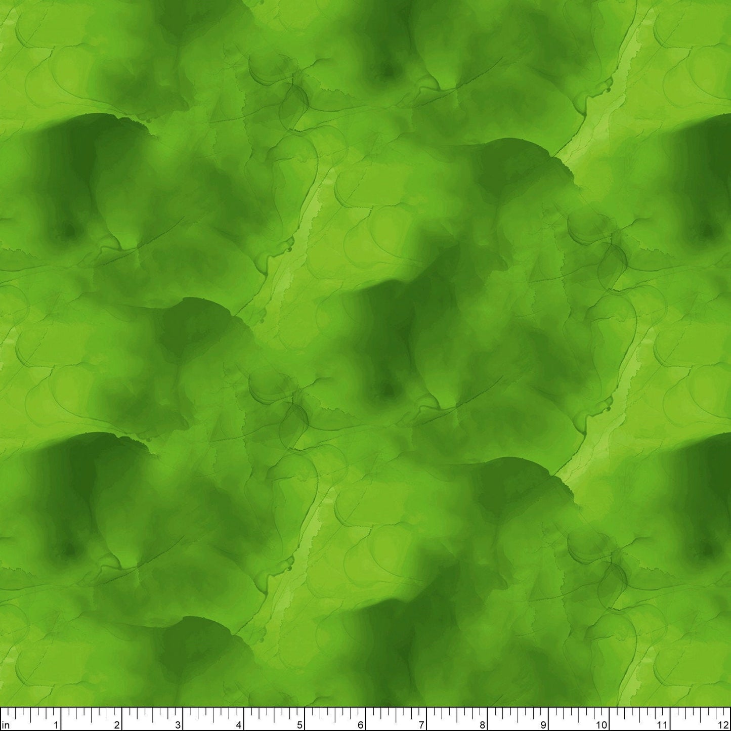 LIME GREEN Watercolor Texture by Stephanie Ryan for Wilmington Prints