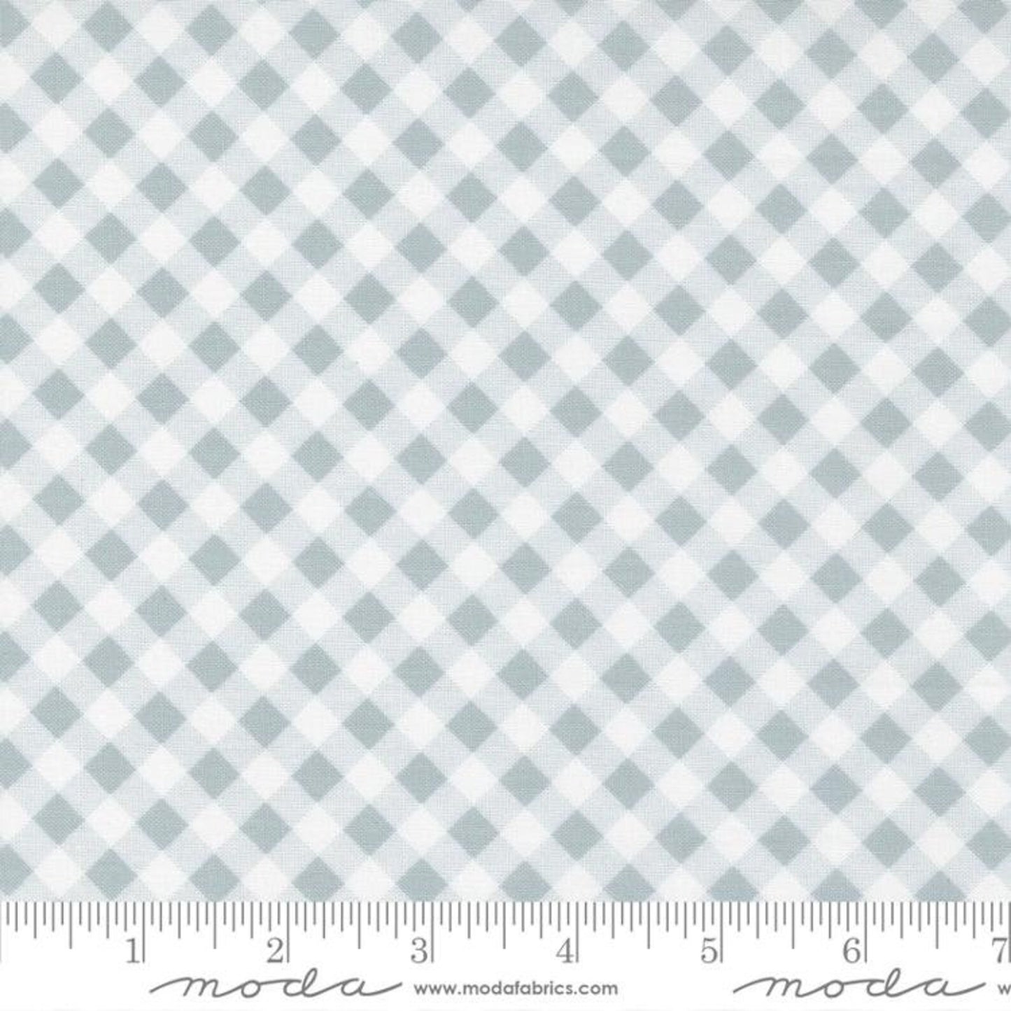 SMOKEY BLUE Gingham, Country Rose by Lella Boutique for Moda