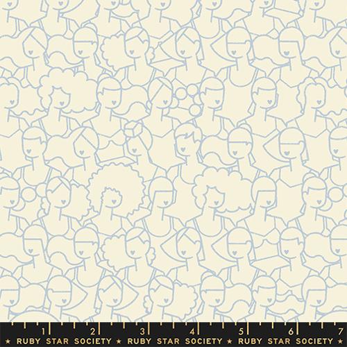 WATER BLUE Swim Parade from Water, A Collaborative Collection for Ruby Star Society