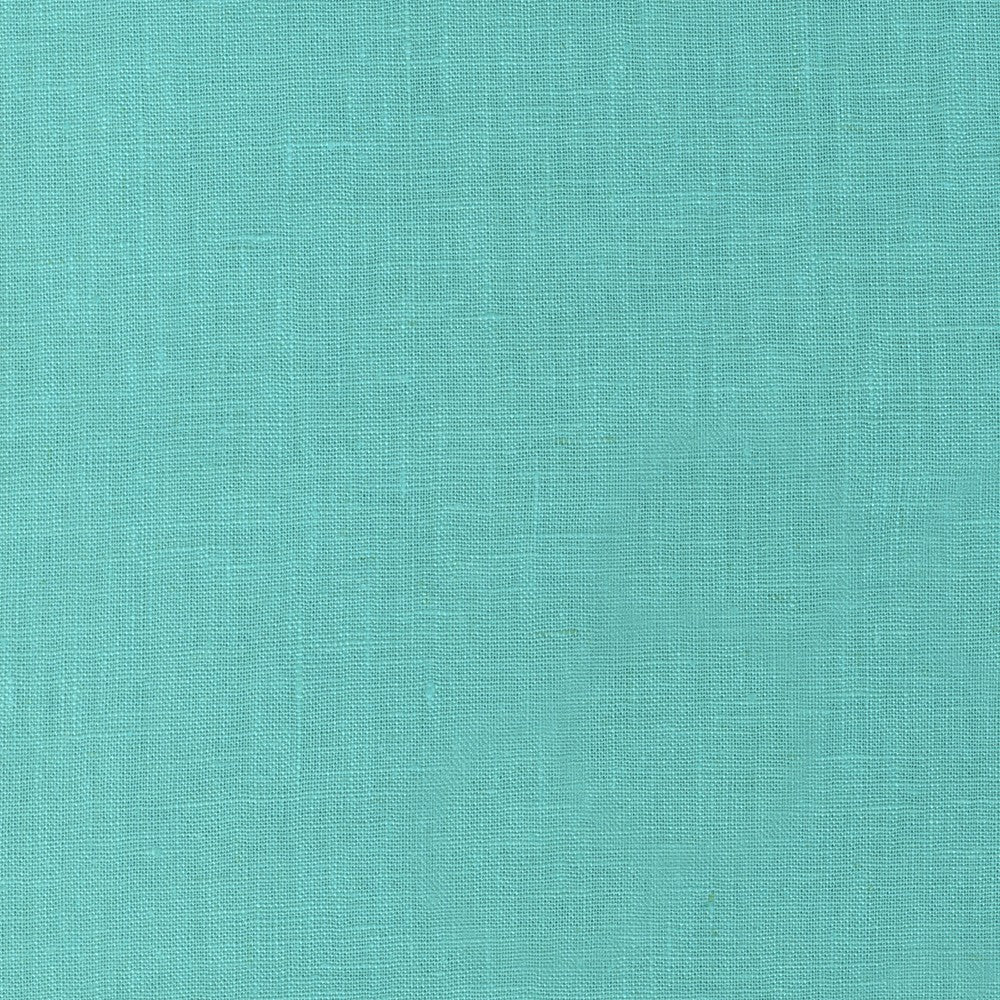 MED. AQUA Essex Linen/Cotton Blend