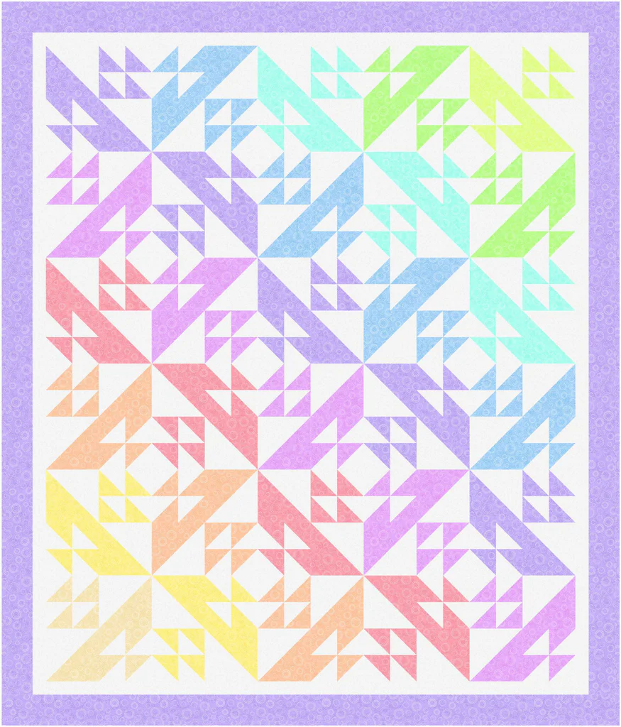 Scrambler Quilt Pattern by Mimi Hollenbaugh and Pat Syta, Bound to Be Quilting