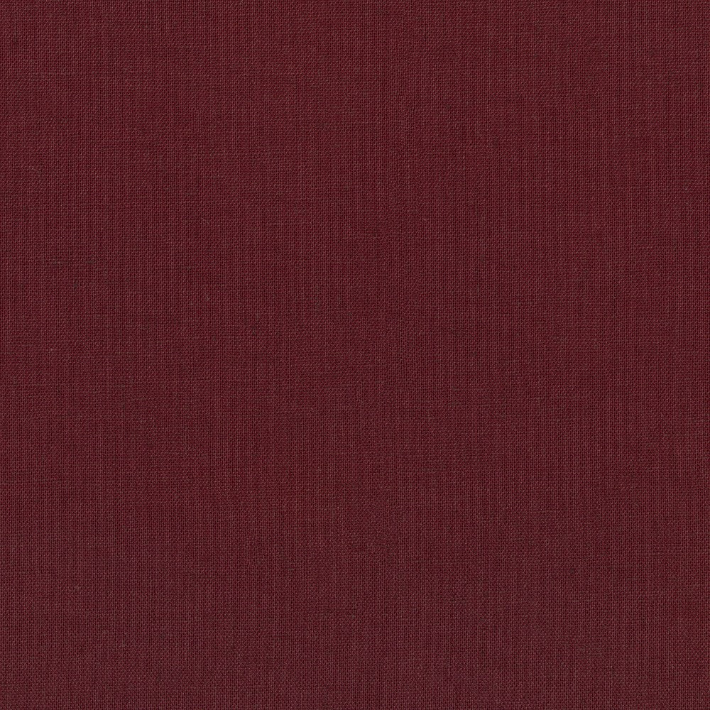 BORDEAUX Essex Linen/Cotton Blend by Robert Kaufman