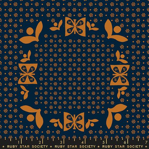 NAVY Tablecloth Sugar Maple by Alexia Marcelle Abegg for Ruby Star Society