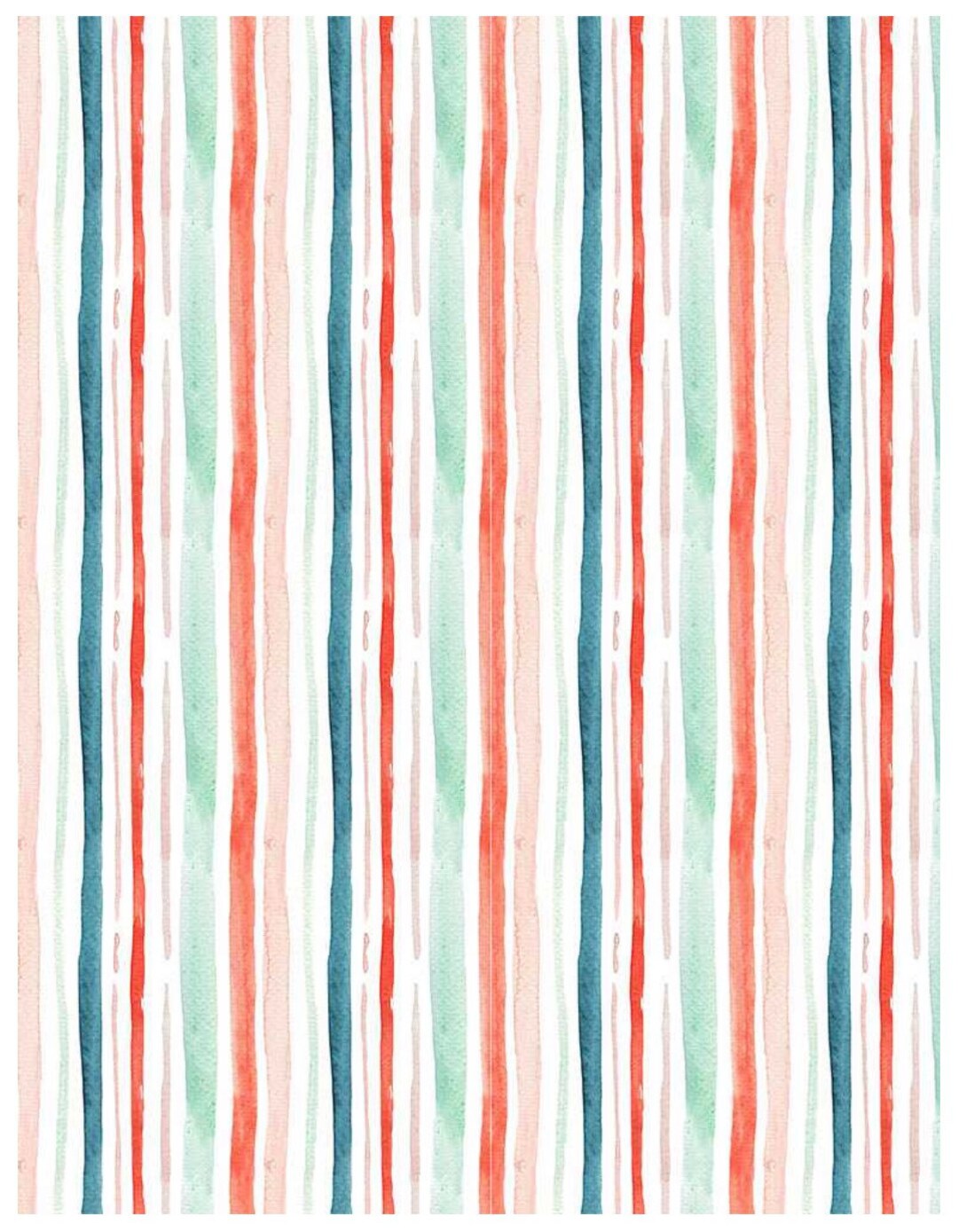 WHITE Holiday Stripes from Baby It's Cold Outside by Clara Jean, Dear Stella
