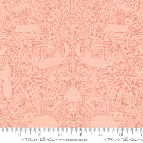 BLUSH, Frolic from Woodland Wonder by Gingiber, Moda Fabrics