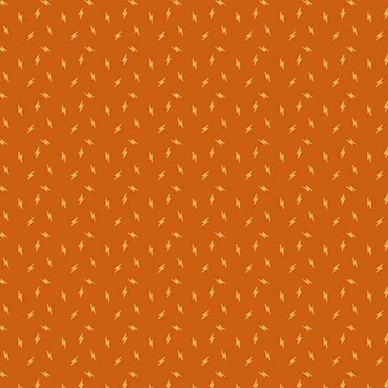 RUSTY, Lightning Bolt, Atomic by Libs Elliott for Andover Fabrics