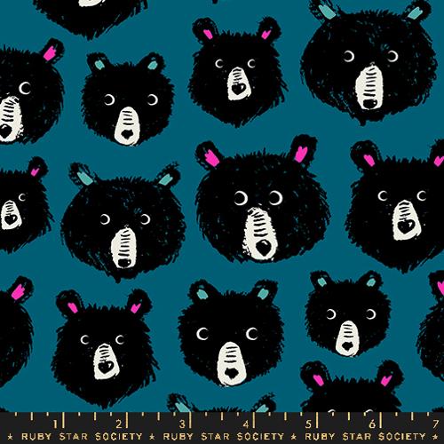 THUNDER Teddy and the Bears by Sarah Watts for Ruby Star Society