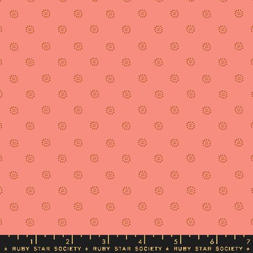 DARK MELON Stamped Flower from Favorite Flowers, A Collaborative Collection for Ruby Star Society