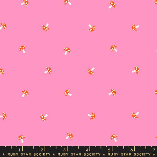 FLAMINGO Tiny Mushrooms from Carousel by Melody Miller for Ruby Star Society