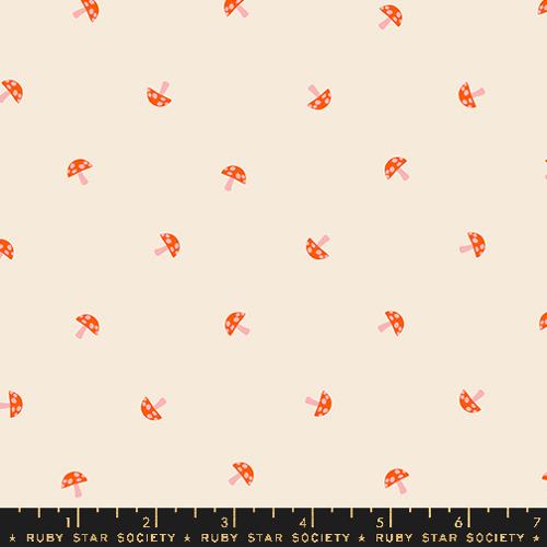 NATURAL Tiny Mushrooms from Carousel by Melody Miller for Ruby Star Society