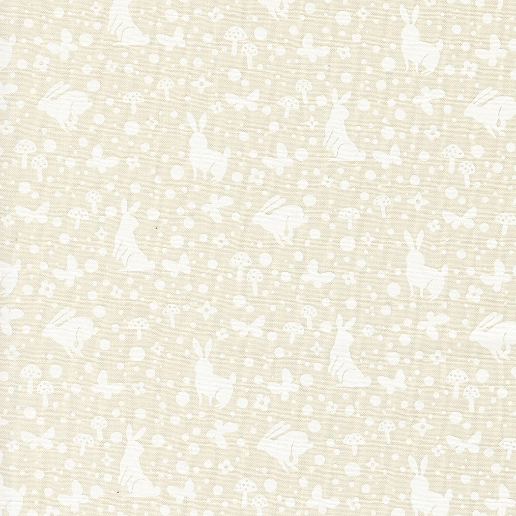 EGGSHELL WHITE Wonder Dot from Love Letter by Lizzy House, Moda Fabrics