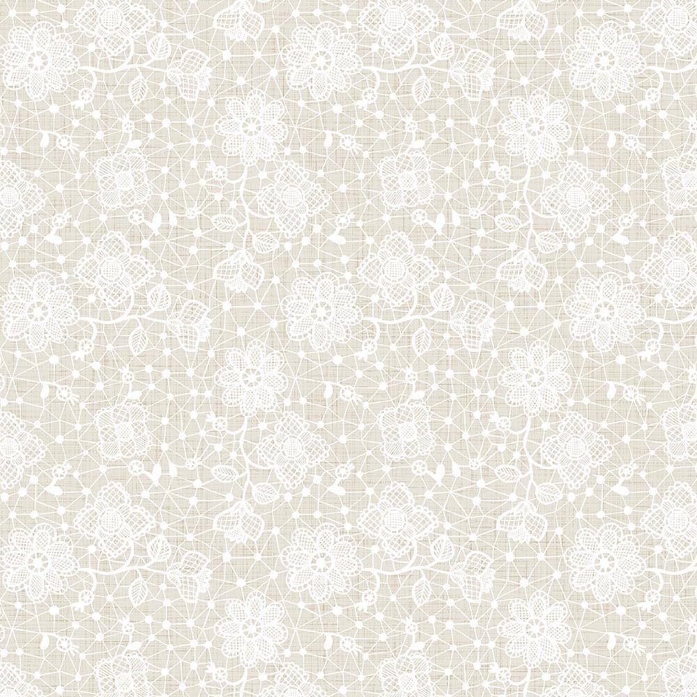 CREAM Doily from Klara by Bernadette Urbanovics for Figo Fabrics