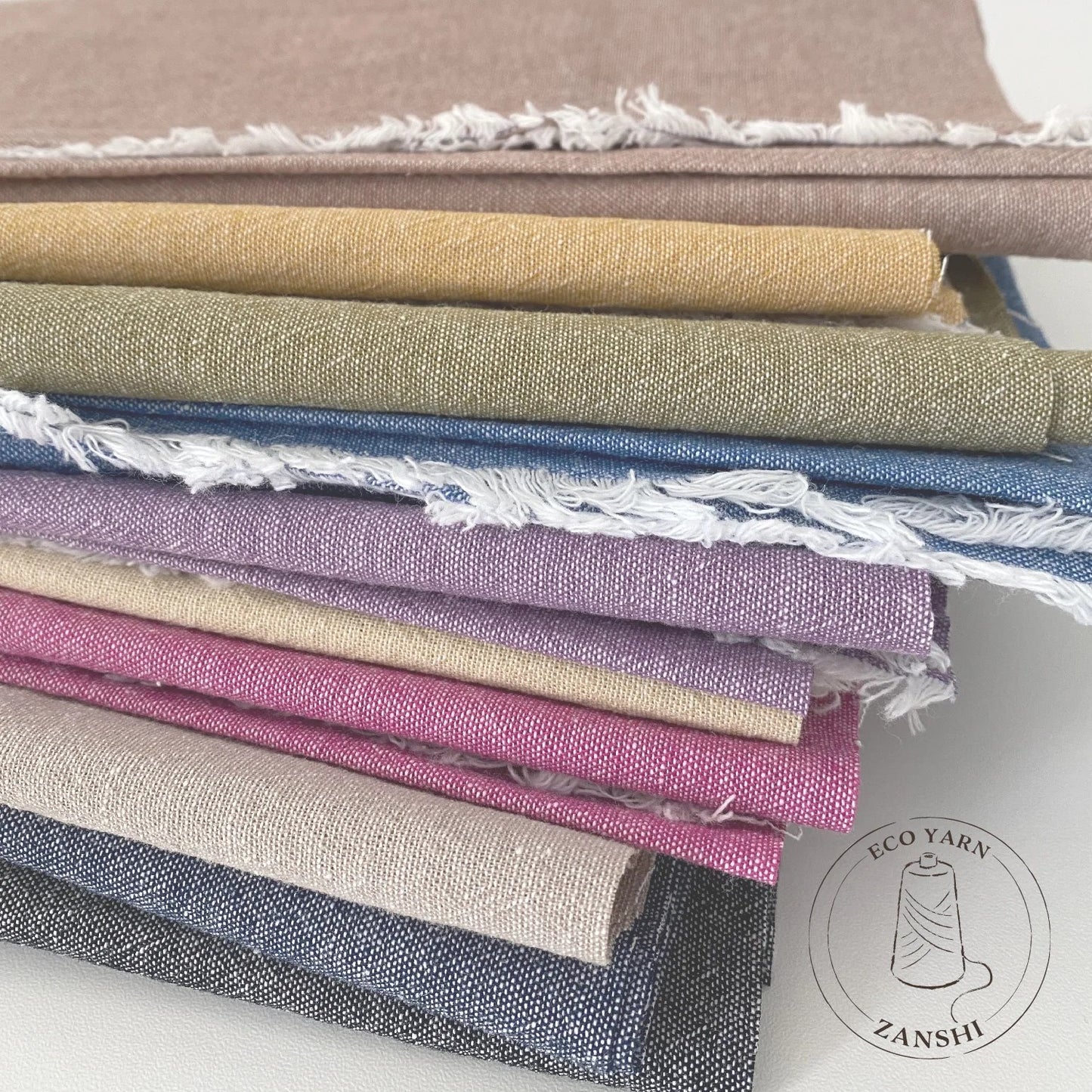 CHARCOAL Yarn Dyed Chambray Kiyohara by KOKKA