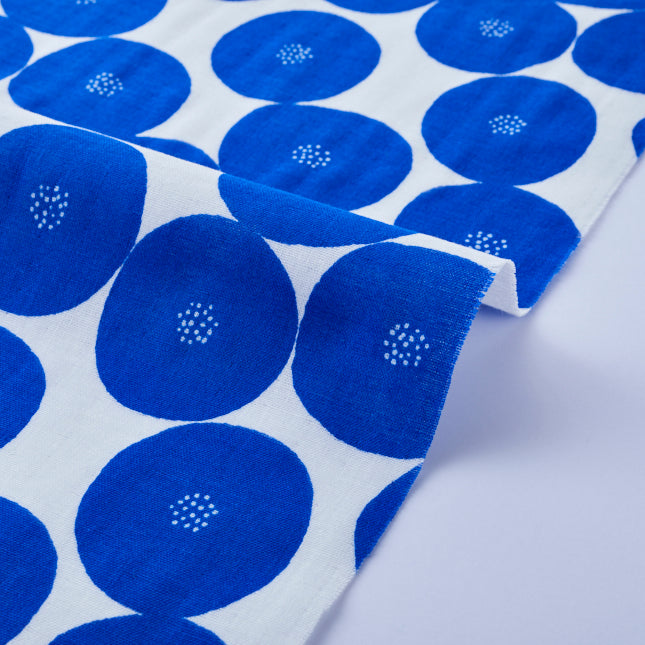 BLUE Mini Anpan Double Gauze, Muddy Works from KOKKA