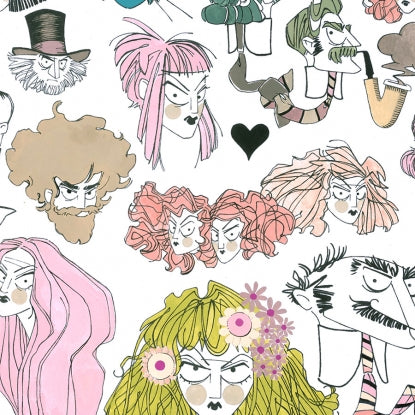 COLOR BOMB A Ghastlie Hairdos and Don'ts, The Ghastlies From Alexander Henry