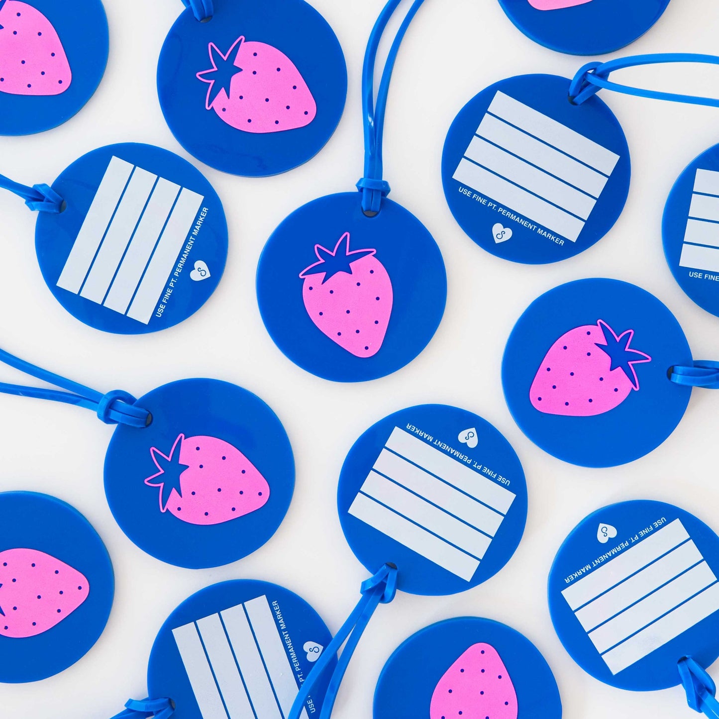 Strawberry Luggage Tag from Sarah Hearts