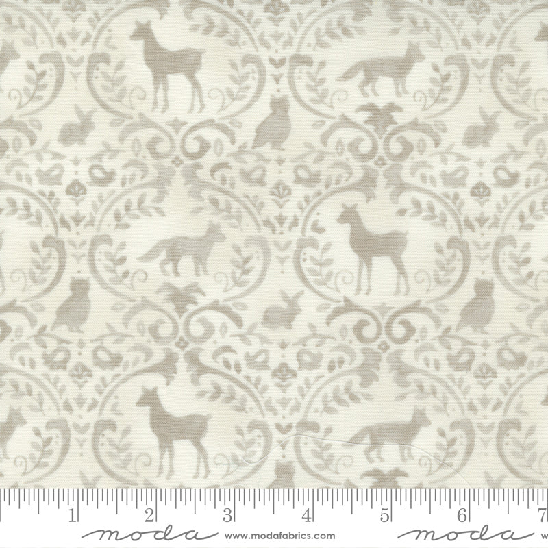 CLOUD Woodland Damask from Effie's Woods by Deb Strain