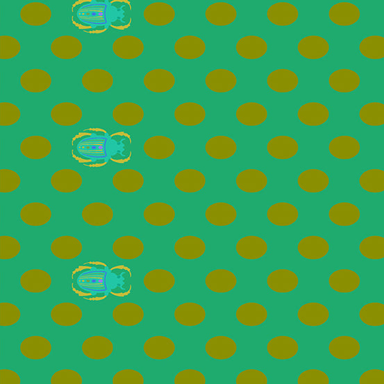 GRASSHOPPER Scarab Dot from Ellipse by Alison Glass, Andover