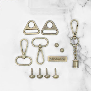 Bag Maker's Beginner Box, Hardware Starter Set from Sallie Tomato