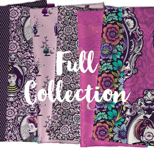 Coven Panel and Fat Quarter Bundle - Nightshade Déjà Vu Collection by Tula Pink
