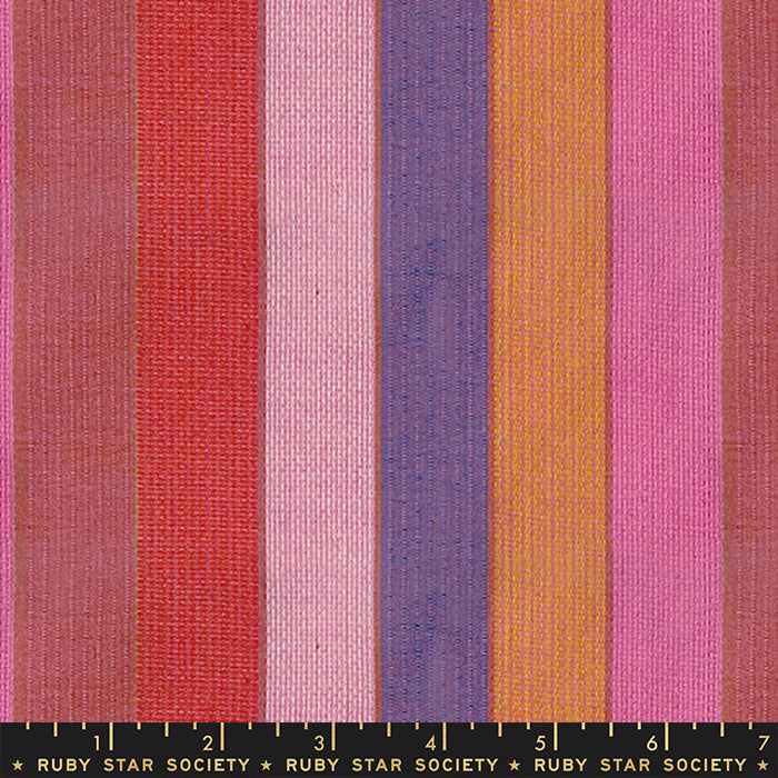 BLUE RIBBON Jubilee from Warp & Weft Honey by Alexia Abegg, Ruby Star