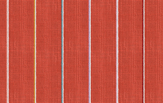 PERSIMMON Chore Coat, Linework, Heirloom Warp & Weft Wovens by Alexia Abegg, Ruby Star - Heavy Weight