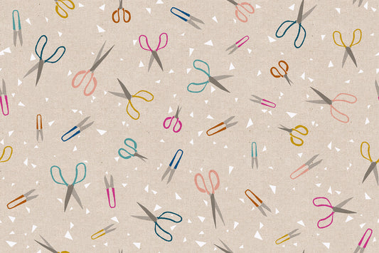 NATURAL Snip Snip, CANVAS, Darlings 2 Collaborative Collection by Ruby Star Society Rashida Coleman-Hale