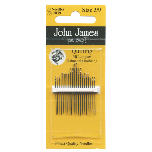 John James Needles - Quilting 20ct