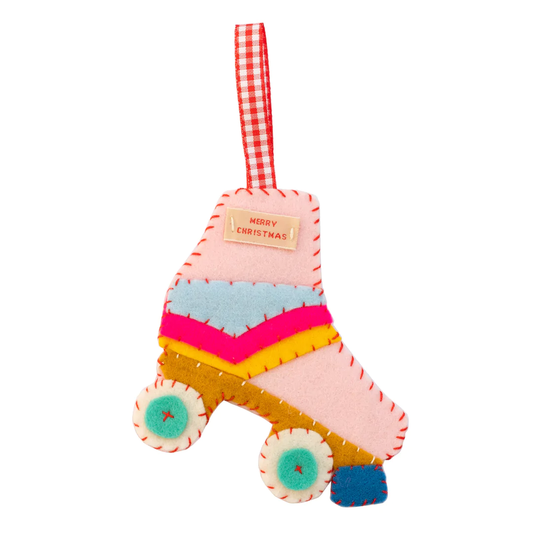 Felt Roller Skate Sewing Kit by Cotton Clara