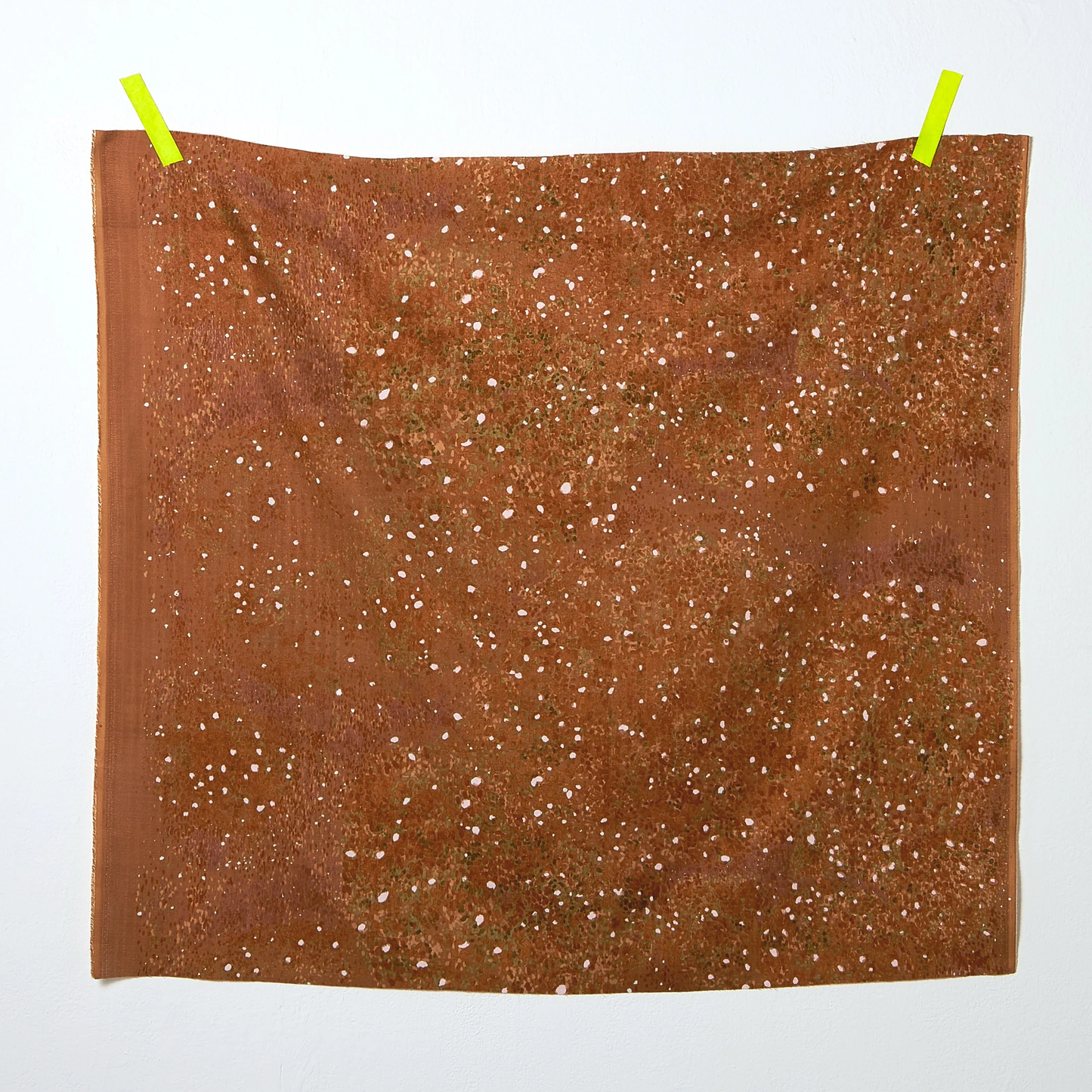 CARAMEL 1E Bird's Eye Double Gauze, Nani Iro from KOKKA