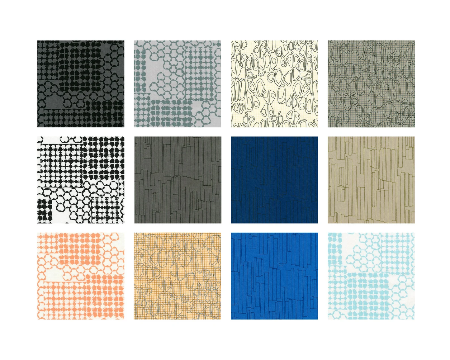 Fat Quarter Bundle, Kept by Carolyn Friedlander, Robert Kaufman