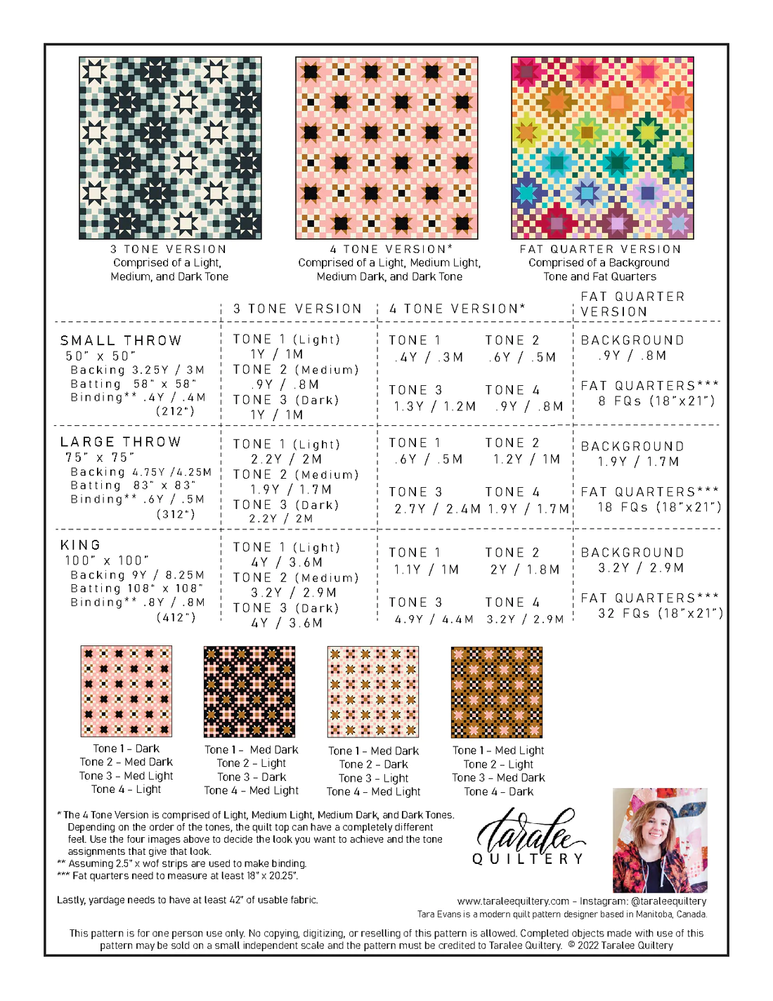 Flicker Quilt Pattern by Taralee Quiltery