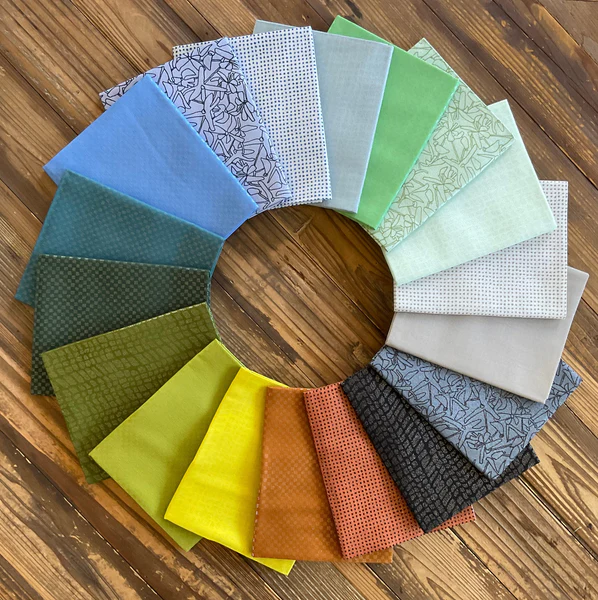 Fat Quarter Bundle, Languid by Carolyn Friedlander