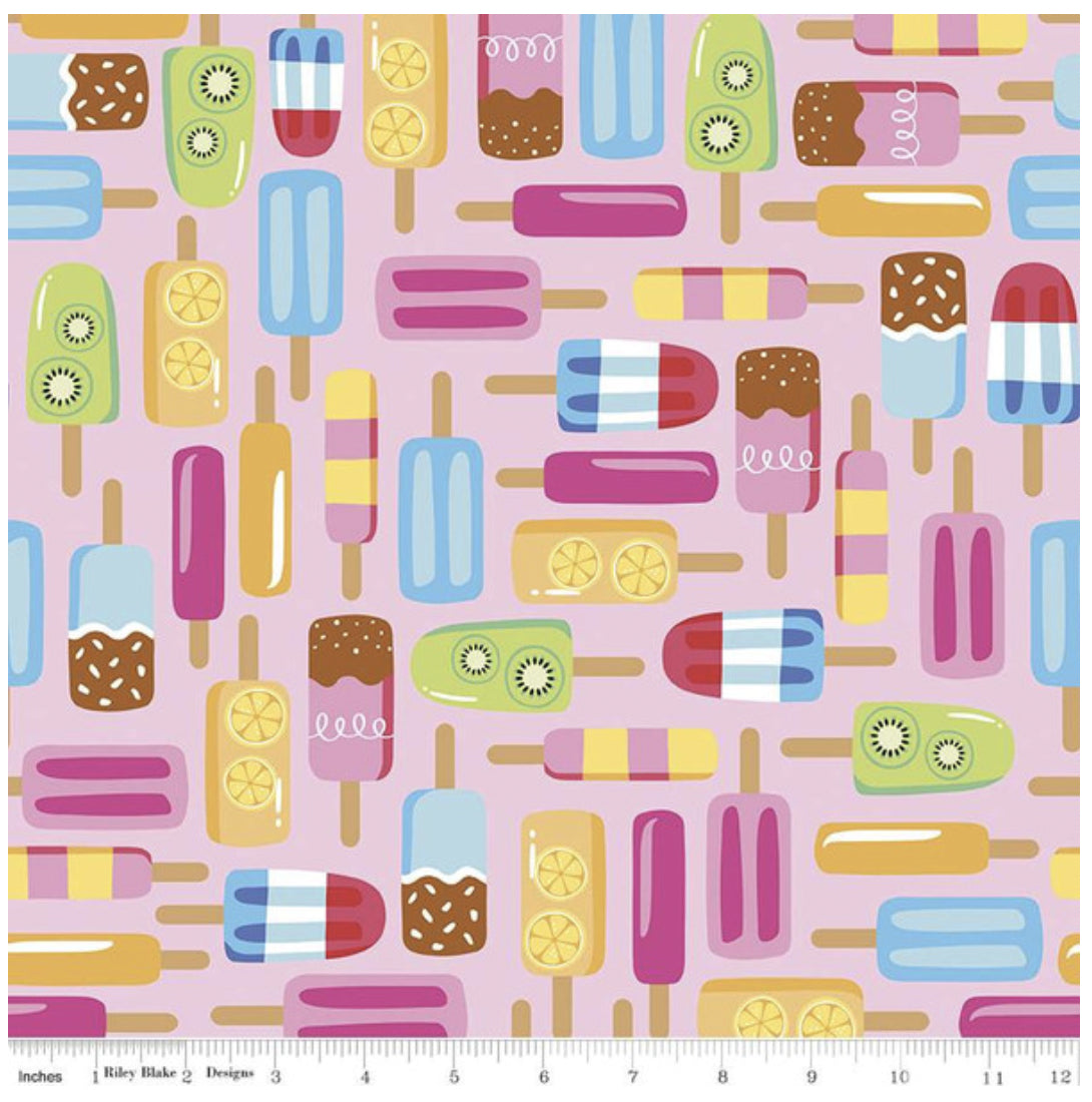 PETAL Popsicles, Rainbowfruit by Damask Love for Riley Blake