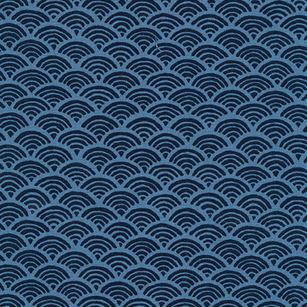 INDIGO Waves, Kasuri from Sevenberry, Robert Kaufman