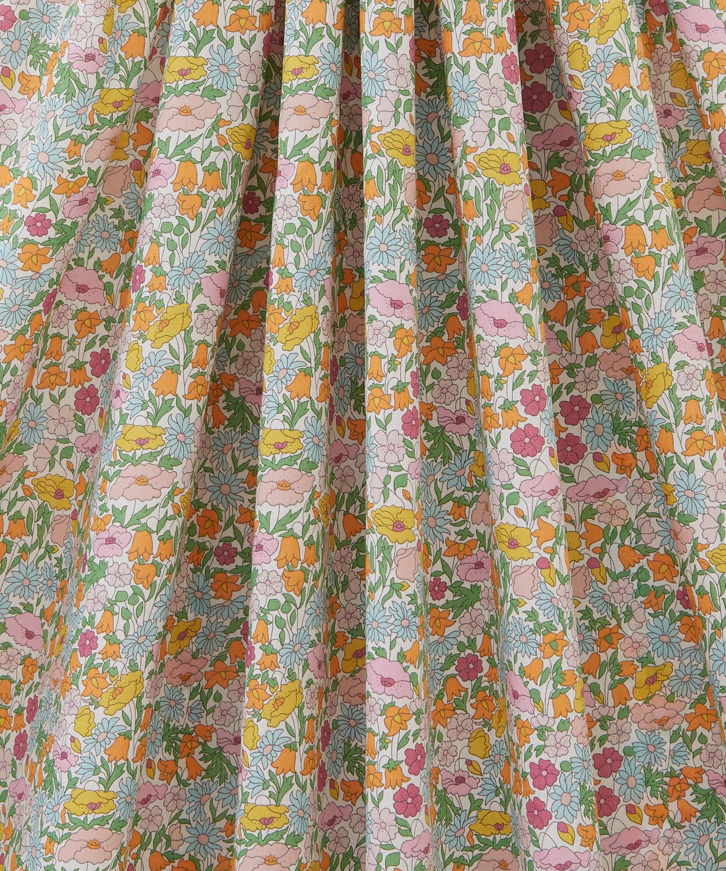 BLUE Poppy Forest 100% Tana Cotton Lawn by Liberty of London Fabrics