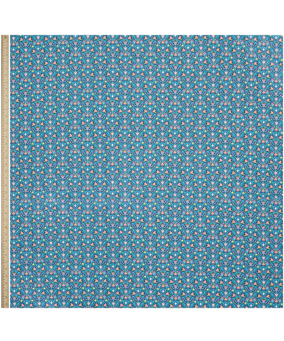 BLUE Ghost Orchid 100% Tana Cotton Lawn by Liberty of London Fabrics