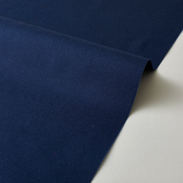NAVY Solid Organic Cotton Oxford from Kokka