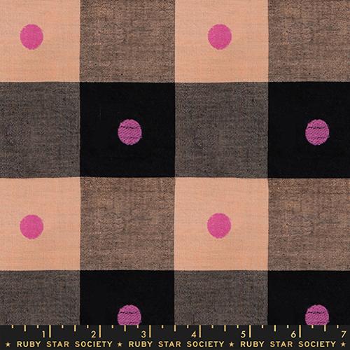 *Preorder* BLACK Parquet, Warp and Weft Daisy Days by Alexia Abegg for Ruby Star Society