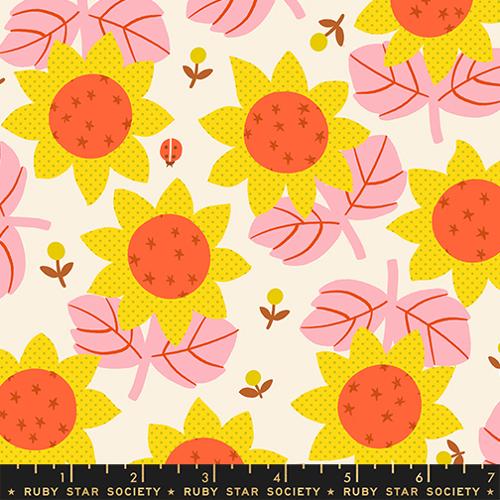 *Preorder* NATURAL Sunflower, Daisy Days by Alexia Abegg for Ruby Star Society