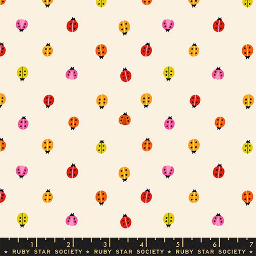 *Preorder* NATURAL Ladybug, Daisy Days by Alexia Abegg for Ruby Star Society