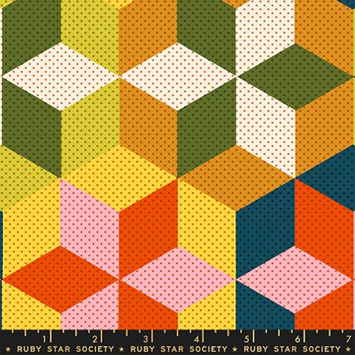 *Preorder* PISTACHIO Star Cheater Patchwork, Daisy Days by Alexia Abegg for Ruby Star Society
