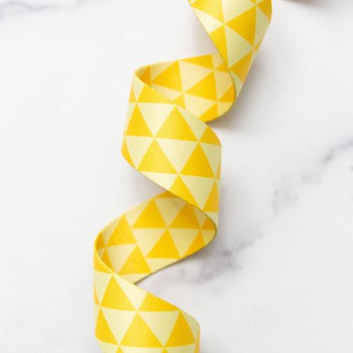 LEMON PIE Triangle 1.5 inch Webbing from Stitch Supply Co.